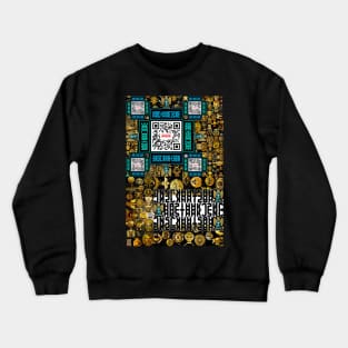 Abstrakjsnc logo matrix Crewneck Sweatshirt